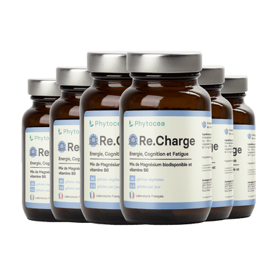 ReCharge: Complément alimentaire au magnésium et vitamine B6