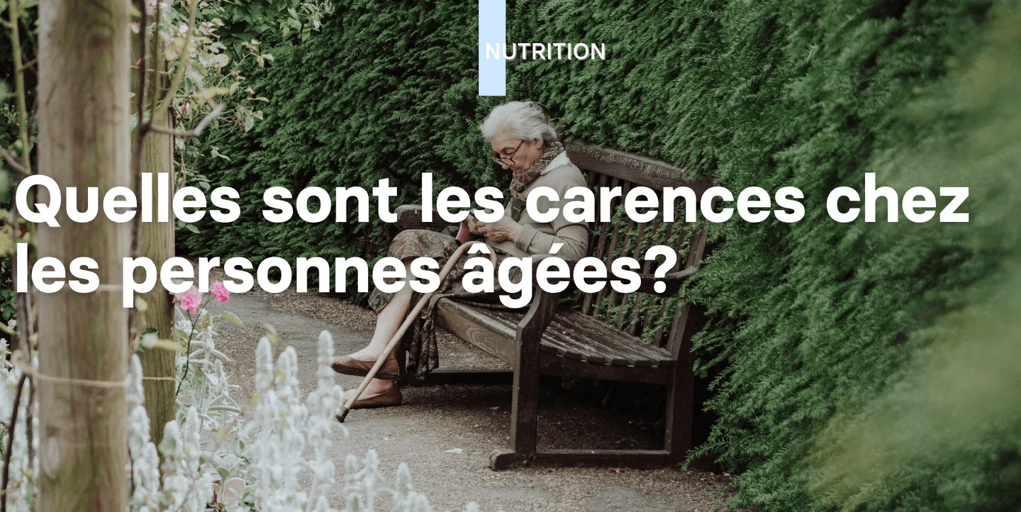 Illustration: Les carences nutritionnelles chez les personnes âgées