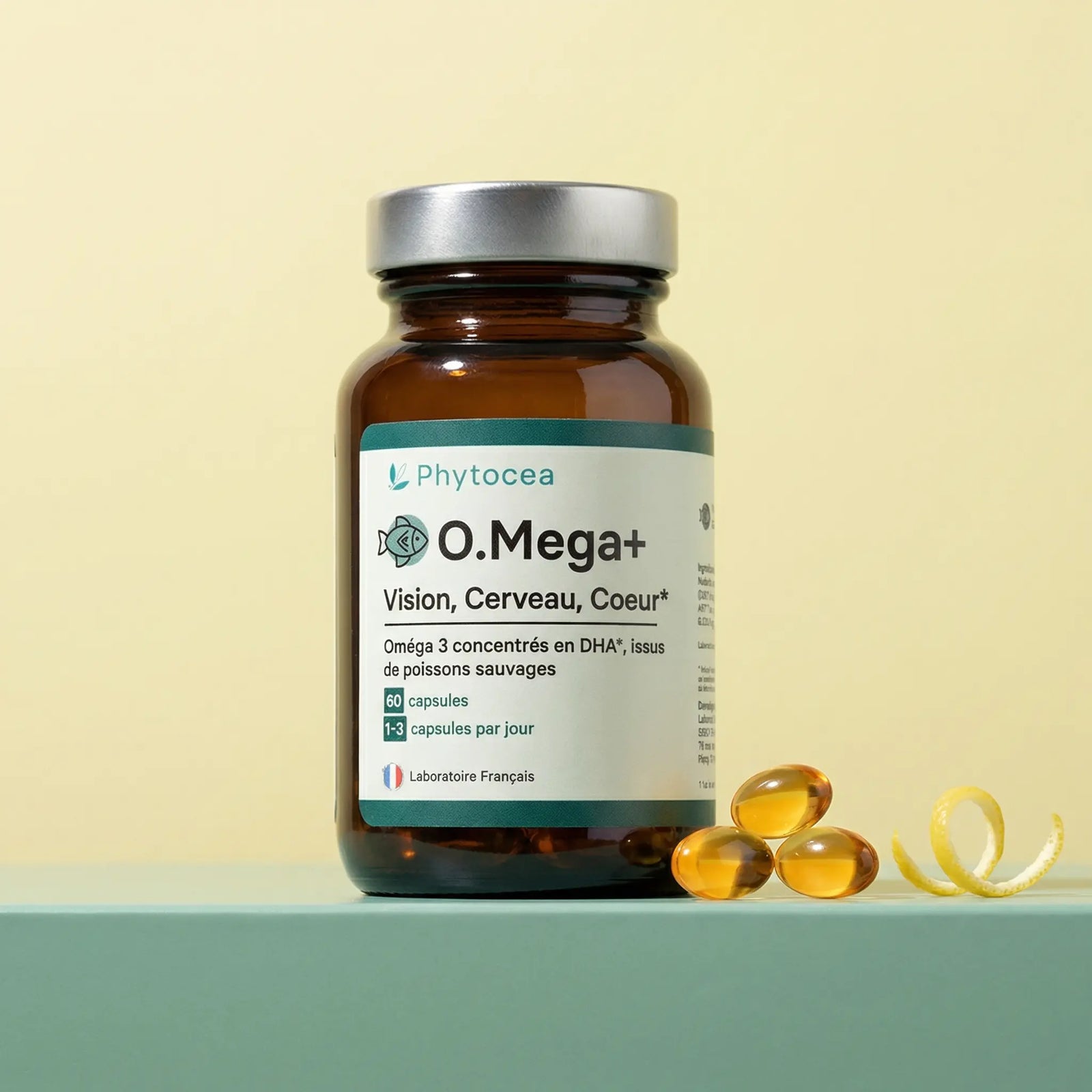 OMega+: Complément alimentaire, Oméga 3 concentrés en DHA