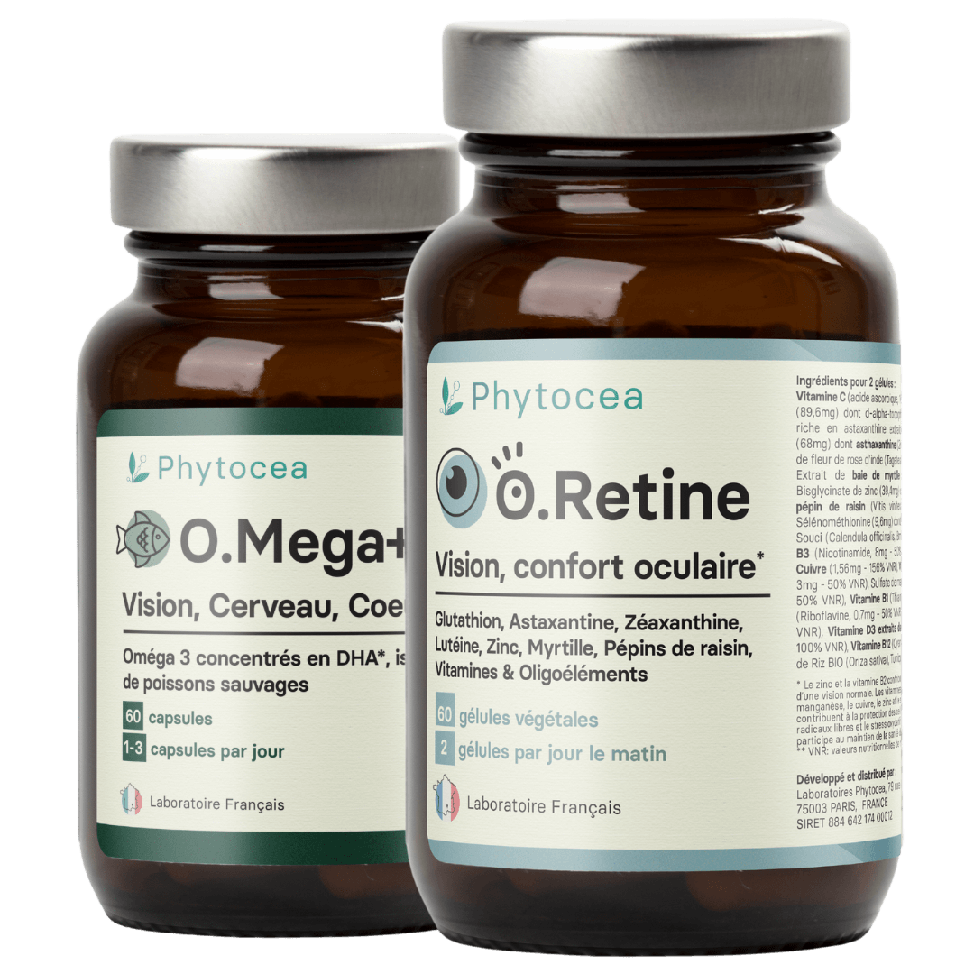 BOX Vision+ : Compléments alimentaires vision - Phytocea