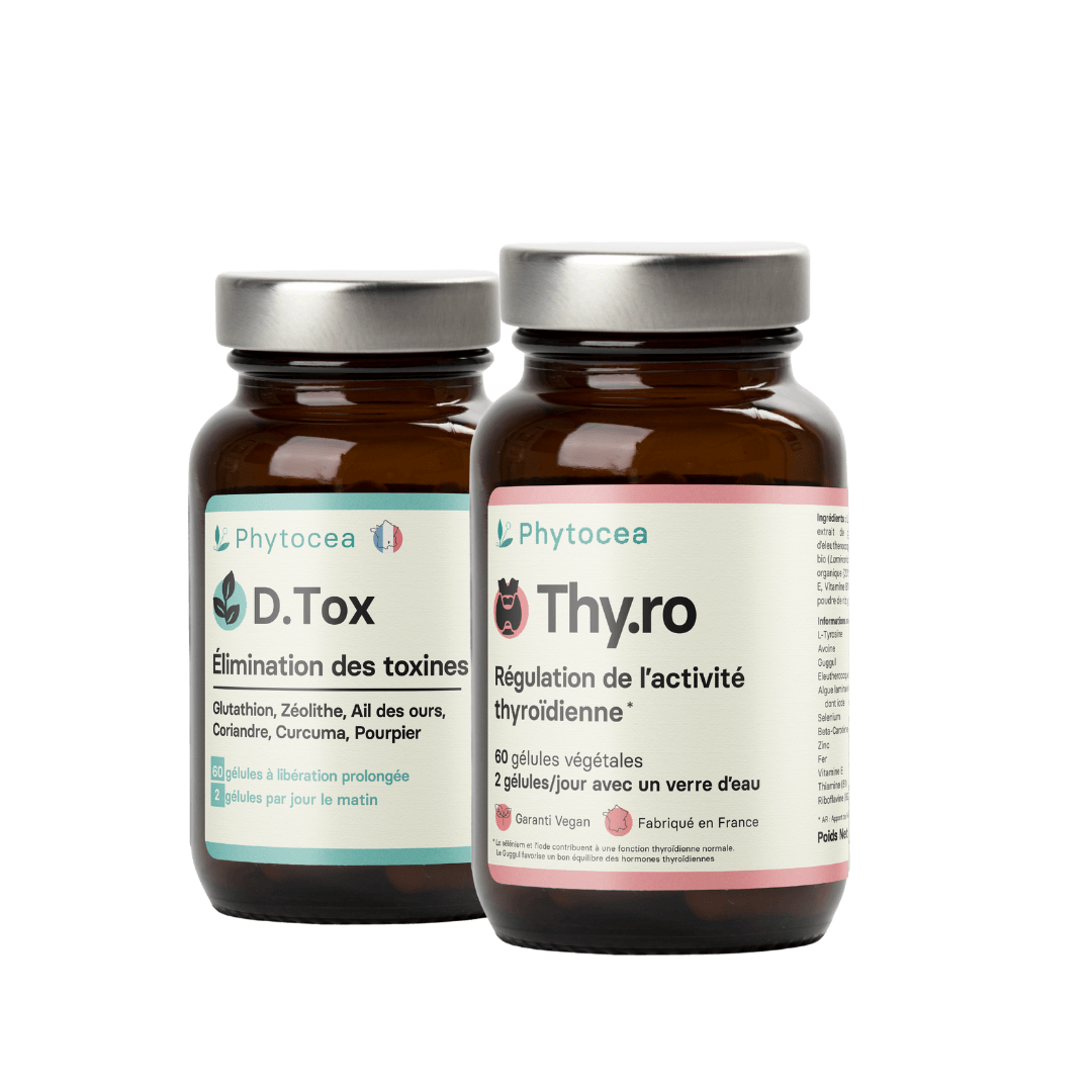 La BOX protect: compléments alimentaires Thyroïde et Détox