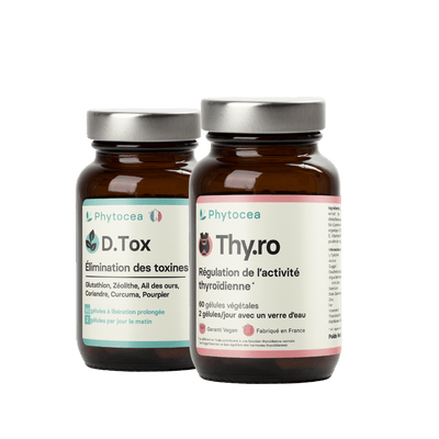 La BOX protect: compléments alimentaires Thyroïde et Détox