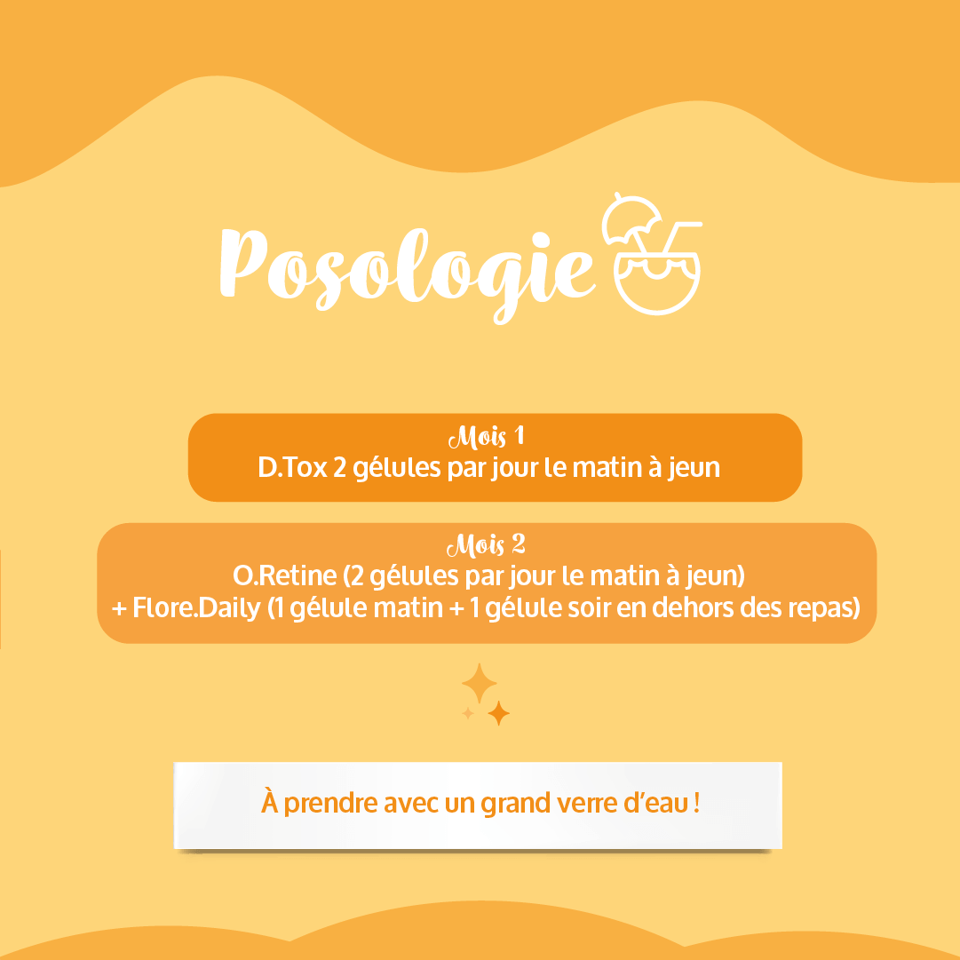 caractéristiques de la box été - posologie