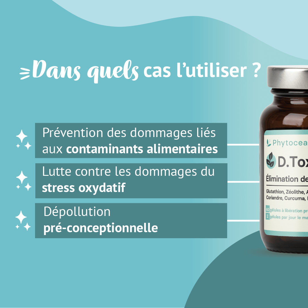 DTox - Complément alimentaire Détox - Caractéristiques2