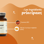 ReBoost: complément alimentaire au pur Guarana Bio