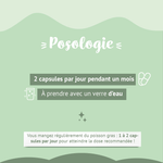 O.Mega: Complément alimentaire Oméga 3, DHA, Végan - Posologie